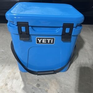 YETI Blue Cooler